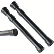 Resim 1 adet Dayanıklı Metal Yay Tensiyon Direği - Dolaplar, Pencereler ve Perdeler için Çok Yönlü İç/Dış Mekan Çekilebilir Çubuk - Yatak Odası ve Oturma Odası Dekoru için İdeal, Perde Çubuğu 