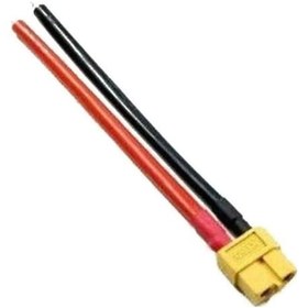 Resim Xt90 Dişi Lipo Pil Şarj Kablosu 15 Cm 2,5mm Siaf Silikon Kablolu 