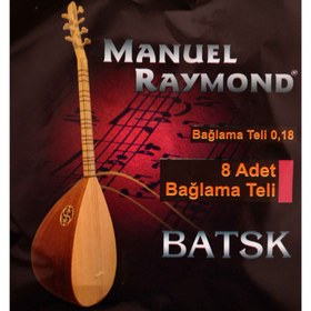 Resim Manuel Raymond BATSK Kısa Sap Bağlama Teli (0.18) | Esnek Yapı Kolay Akort 