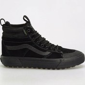 Resim Vans Siyah Erkek Süet Kanvas Lifestyle Ayakkabı VN000CVTBKA1-MTE Sk8-Hi Waterproof 