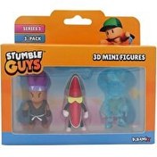 Resim Stumble Guys 3'lü Mini Figür Seti 8 S3 40023 