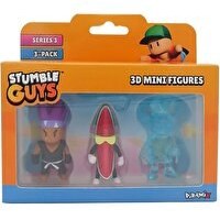 Resim Stumble Guys 3'lü Mini Figür Seti 8 S3 40023 