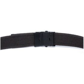 Resim Livize Unisex Siyah Tokalı Kolon Kemeri 4Cm Kahverengi Kahverengi 