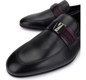 Resim Valentıno Erkek Hakiki Deri Siyah Loafer Ayakkabı 667 20090 Erk Ayk Y23 Black 