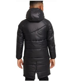 Resim Nike Therma Fit Academy Pro 2in1 Çocuk Siyah Kapüşonlu Mont Dj6363-010 Siyah 