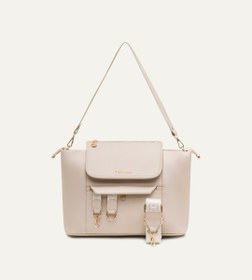 Resim Luna Bej E. Deri Bebek Çantası 