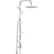 Resim Valtemo Slim White Rain Duş Seti 