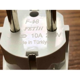 Resim Kelepir Fırsatlar Ingiliz Tipi Yurt Dışı Universal Topraklı Priz Dönüştürücü ve Çevirici Güç Adaptörü 10A - 250V 