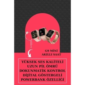Resim Teknodayım Aksesuar Hediyeli Akıllı Saat ve Dijital Göstergeli Powerbankli Bluetooth Kulaklık 