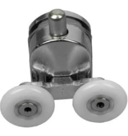 Resim Duşakabin Tekerlek Seti Metal Gövde 22MM Teker Çaplı Rulmanlı Orijinal Takım 