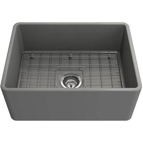 Resim Bocchi Lavello Mutfak Eviyesi 60 CM Mat Gri 1137-006-0120-03 