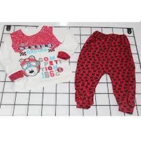 Resim Beyzababykids %100 Pamuk Ayılı Erkek Bebek Pijama Takım Ikili Takım Çok Renkli 