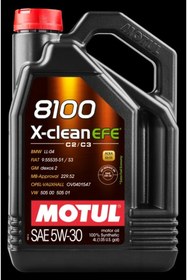 Resim Motul 8100 X-clean Efe 5w-30 Motor Yağı 4 L 
