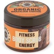 Resim Planeta Organica - SLS ve Paraben İçermeyen Formül - %100 Brezilya Kahvesi ve L Carnitine Katkılı Fitness Body Scrub (300 ml) 