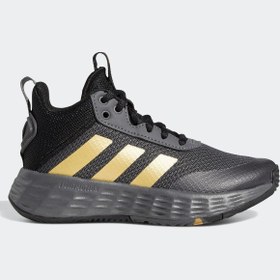 Resim adidas Gz3381 Ownthegame 2.0 K Unısex Basket Ayakkabısı Siyah Sarı 