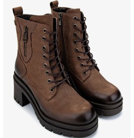 Resim Valmenti Kadın Hakiki Deri Vizon Nubuk Casual Bot 322 2351306 Bn Bot Sk24-25 Vızon Nbk VIZON NUBUK 