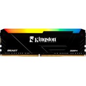 Resim Kıngston 16GB 3600MT/S Ddr4 CL18 Dımm Beast Rgb Turkey KF436C18BB2A/16TR - Ram 