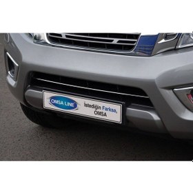 Resim Nissan Navara Krom Ön Tampon Çıtası 2016 ve Sonrası 