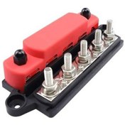 Resim Wondernest Cp-4135 Rv/yat M10 5'li Çift Sıralı Busbar Kırmızı-siyah Kablo Bağlantı Kırmızı Siyah 