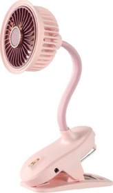 Resim Taşınabilir Mini Klips Bebek Arabası Fanı Soğutma Hava Sirkülatöründe 360 Derece Dönebilen Klips 