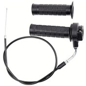 Resim Tongdashop Model F Dönüşüm Tutamacı 7/8" 22mm Gaz Kolu Ergonomik Kablo Sistemli 49cc-140cc Motorlar İçin 