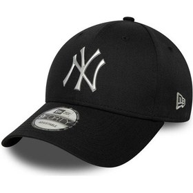 Resim New Era Metallic 9forty Neyyan Unisex Siyah Şapka-12958 Siyah 