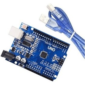 Resim Arduino Uno R3 Smd (Klon - Ch340 Chip - Usb Kablo ) 