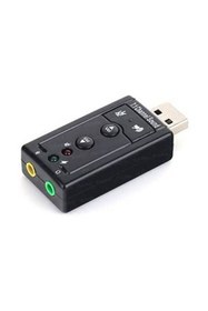 Resim ŞHN'Shopping 7.1 Usb Ses Kartı Virtual Sound 3d Çevirici Dönüştürücü Adaptör Kulaklık Mikrofon Bilgisayar 