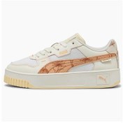 Resim Puma Puma Carina Street Lux Crafted Kadın Spor Ayakkabı 400403-02 Bej 