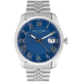 Resim Mascionni Gümüş Çelik Kordon Erkek Kol Saati Lm.1.2398-03 Gümüş 