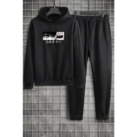 Resim Trendypassion Unisex Ken Kaneki Baskılı Eşofman Takımı 