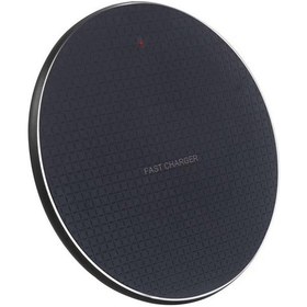 Resim 10w Hızlı Kablosuz Şarj R İphone Uyumlu 11 X Xs Max Xr Hızlı Şarj 3.0 Qi Kablosuz Şarj Pedi / Samsung İçin Huawei İçin Xiaomi Siyah 
