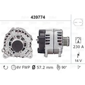 Resim Valeo 12v Alternatör Dinamo 230 A (lın2) Porsche Cayenne/panamera-vw Touareg Uyumlu 