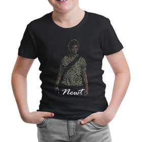 Resim The Maze Runner - Newt Siyah Çocuk Tshirt 