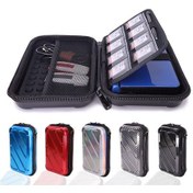 Resim Nintendo 3ds Oyun Konsolu İçin Sabit Disk Eva Çok Fonksiyonlu Dijital Kutu Mavi 