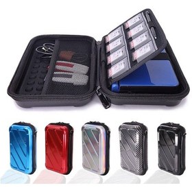 Resim Nintendo 3ds Oyun Konsolu İçin Sabit Disk Eva Çok Fonksiyonlu Dijital Kutu Mavi 