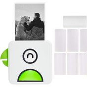 Resim Bisofice Poooli Android iOS akıllı kablosuz BT yazıcı fotoğraf yazıcısı, mini fotoğraf yazıcısı 