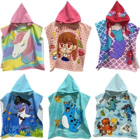 Resim Çocuklar için Karikatür Desenli Plaj Havlusu - Canlı Su Altı Temalı Süper Yumuşak Mikrofiber Hızlı Kuruyan Banyo Havlusu, Yüksek Renk Dayanıklılığı, Sadece Elde Yıkama, Havuz ve Plaj İçin Kare Tasarım, Eğlenceli Dizayn, Mikrofiber Havlu 