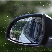 Resim Araba Oto Dış Ayna Yağmur Tutmaz Kaydırıcı Film Araç Dış Dikiz Ay 