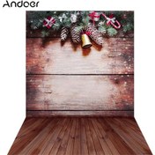 Resim Neevoyu Noel Desenli 1.5x2m Fotoğraf Arka Planı - Dijital Baskı Poliester Tablo - Çocuk, Yeni Doğan, Parti Dekorasyonu Çok Renkli 