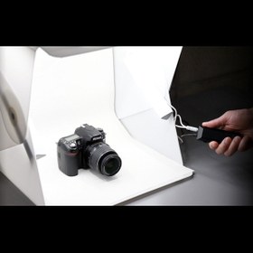 Resim orangemonkie Foldio2 Plus 38x38cm Led Işıklı Ürün Çekim Çadırı 