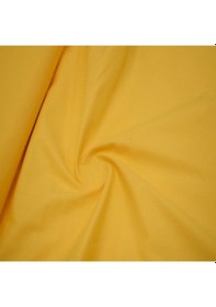 Resim Düz Renk Pamuklu Akfil Çarşaflık Kumaş-Koyu Sarı 
