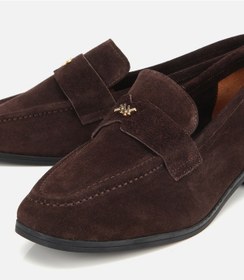 Resim Hotiç Kadın Süet Deri Kahverengi Yumuşak Dokulu Klasik Loafer 01ayh312410a480 01ayh312410a480 Kahverengi 