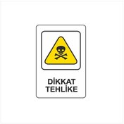 Resim HALL BREATHE Dikkat ve Güvenlik Levhası (YUL-309) - Güvenli Çalışma İçin Uyarı Levhası 