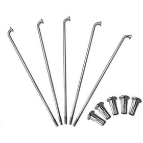 Resim Motosikletcg 4Mm X 172 Jant Teli [36'Lı Poşet] Cg, Çıta, Agk 