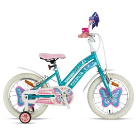 Resim Geroni BUTTERFLY 20 JANT TURKUAZ-BEYAZ BİSİKLET 