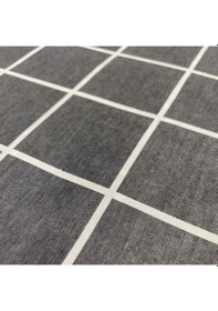 Resim Ranforce Kumaşından Gizli Fermuarlı Yastık Kılıfı 50x70 2 Adet Antrasit 