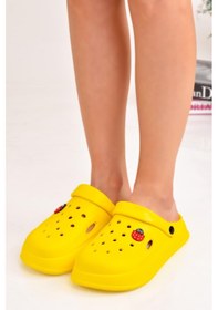 Resim Kadın Nut Eva Deniz Plaj Aşçı Doktor Hemşire Hastane Confort Rahat Sandalet Terlik 001 