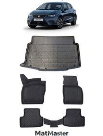 Resim MatMaster Seat İbiza 2026 Model 5D Premium Ekstra Havuzlu Paspas Ve Bagaj Havuzu Set 