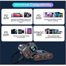 Resim Car Mp3 Bluetooth Player Mp3 Player Car Bluetooth Hands-free Fm Bluetooth Transmitter Qc3.0 Car Charger 